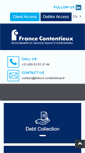 Mobile Screenshot of en.france-contentieux.com