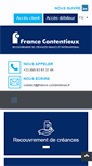 Mobile Screenshot of fr.france-contentieux.com